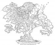 Printable flower bonsai wishes meadowhaven coloring pages