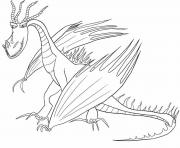 Printable Hookfang Dragon coloring pages