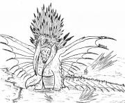 Printable dragos bewilderbeast dragon coloring pages