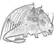 Printable Skullcrusher Dragon coloring pages