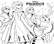 Printable Disney Frozen 2 coloring pages