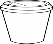 Printable cup mug coffee starbucks coloring pages