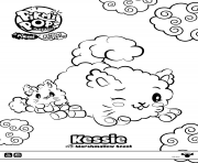 Printable Pikmi Popss Kessie coloring pages