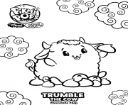 Printable Pikmi Pops Season 4s Trumble The Cow coloring pages