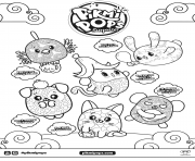 Printable Pikmi Popss coloring pages