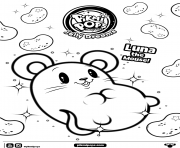 Printable Little Mouse Pikmi Pops coloring pages