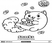 Printable Pikmi Pops Season 3 Cat coloring pages