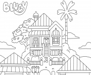 Printable House coloring pages