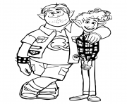 Printable Onwards Elves coloring pages