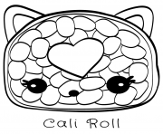 Printable cali roll coloring pages