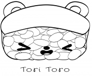 Printable Tori Toro Sushi Num Noms Coloring Sheets coloring pages