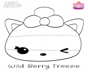 Printable Wild Berry Freezie coloring pages
