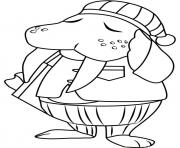 Printable Wendell coloring pages