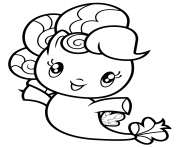 Printable Sea pony Pinkie Pie coloring pages