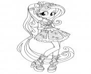 Printable Equestria Girls Rainbow Rocks coloring pages