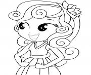 Printable sweetie belle equestria girls coloring pages