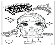 Printable Hatchimals Pixies Girl Season 2 coloring pages