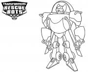 Printable Transformers Rescue Bots Blades coloring pages