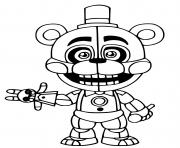 Printable Freddy 2 coloring pages