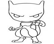 Printable funko pop pokemon mewtwo coloring pages