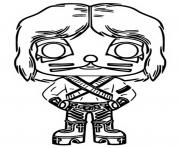 Printable funko pop rock catman coloring pages