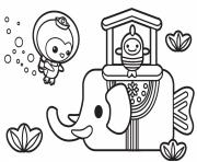 Printable peso the elephish octonauts coloring pages