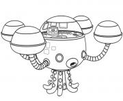 Printable octocapsule de octonauts coloring pages