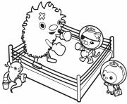 Printable kwazii shadow boxing octonauts coloring pages