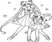 Printable Sailor Moon  coloring pages