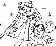 Printable Sailor Moon Stars coloring pages