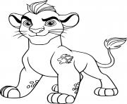 Printable Kion Lion Guard coloring pages