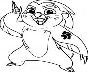 Printable Happy Bunga coloring pages