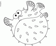 Printable Fish Ball coloring pages