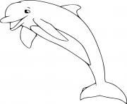 Printable Tucuxi Dolphin coloring pages