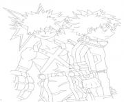 Printable My Hero Academia MHA by Rainydayylover coloring pages