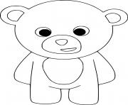 Printable Cartoon Little Bear coloring pages