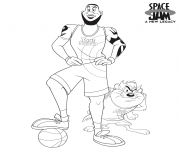 Printable Space Jam 2 coloring pages