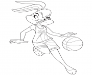 Printable Lola Bunny coloring pages