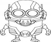 Printable Minion Robot coloring pages
