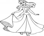 Printable Lovely Princess Aurora coloring pages
