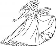 Printable Goodly Princess Aurora coloring pages