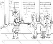 Printable Centurions Faith Matthew 8_5 13_01 coloring pages
