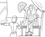 Printable God Pharaoh Moses Exodus 12_5 14_01 coloring pages