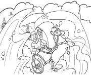 Printable Crossing the Red Sea Exodus 14_21 31_04 coloring pages