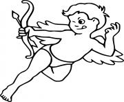 Printable Naughty Cupid coloring pages