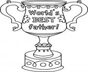Printable Worlds Best Father coloring pages