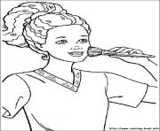 Printable barbie6 coloring pages
