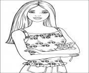 Printable barbie36 coloring pages