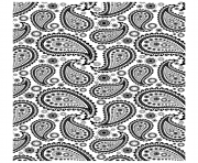 Printable adult paisley coloring pages