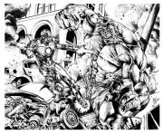 Printable adult comics ironman hulk mattjamescomicarts coloring pages